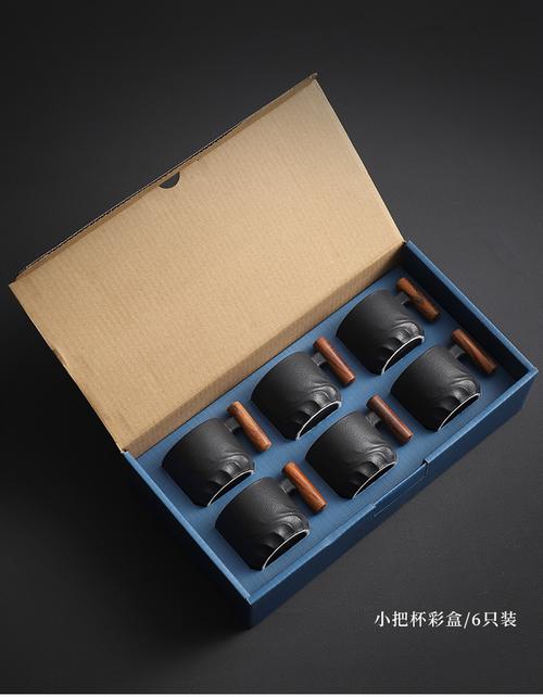 渐变釉陶瓷功夫小茶杯 一盏茶中的东方美学与匠心独运